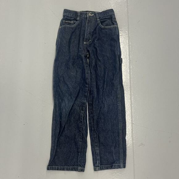 Vintage Y2k Southpole Dark Baggy Skater Jeans 25x27 - Picture 1 of 4